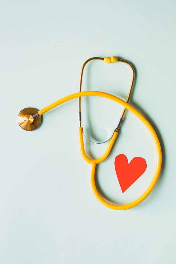 Stethoscope and heart