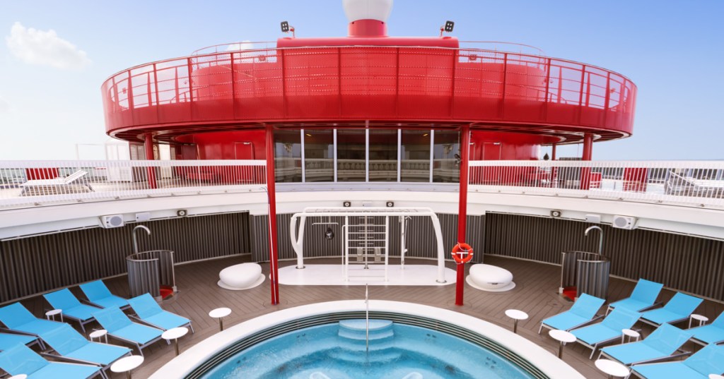 Wellbeing pool area
